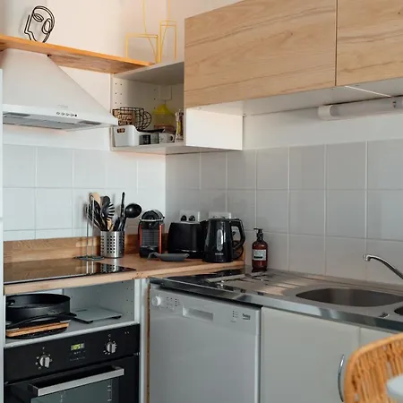 Down Center - Cocon Design Plein Coeur D'arcachon, 2mn De La Appartement *