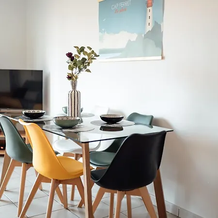 Appartement Down Center - Cocon Design Plein Coeur D'arcachon, 2mn De La